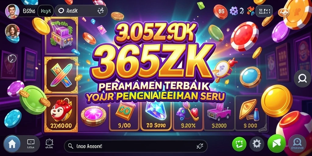 Gameplay menakjubkan dari 365ZK yang penuh dengan slot yang seru.