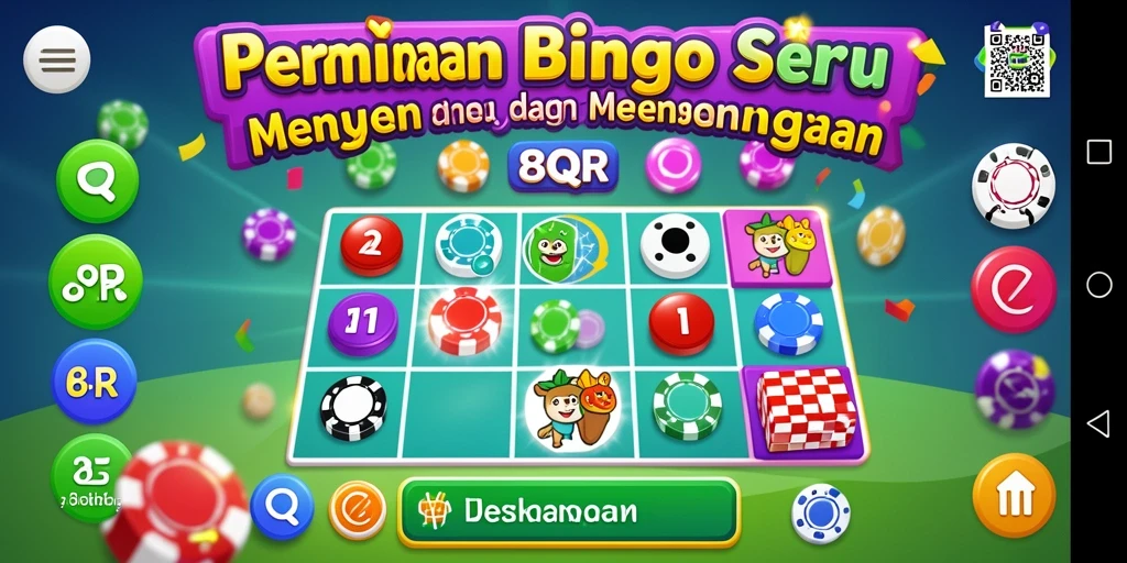 Tampilan permainan Bingo yang seru dan menarik di 8QR.