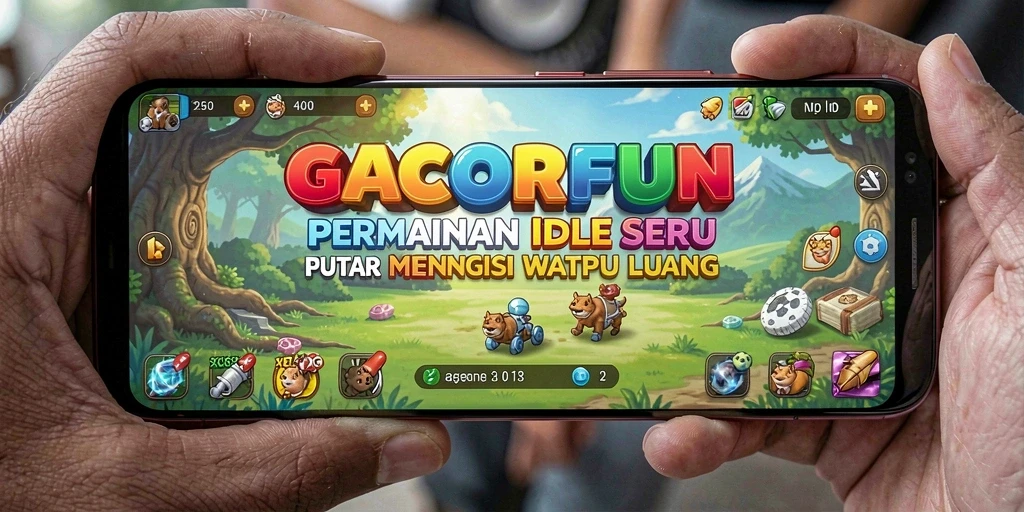 Tampilan gameplay GACORFUN yang mudah dan menarik.
