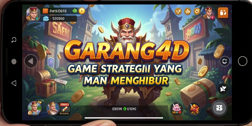 Screenshot gameplay GARANG4D menampilkan pertarungan strategis yang mendebarkan.