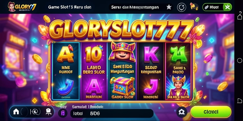 Gameplay slot seru yang menegangkan di GLORYSLOT777.