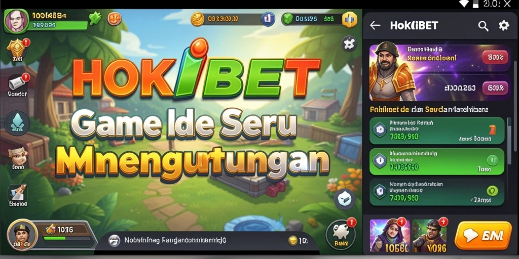 Screenshot gameplay HOKIBET yang menarik dan penuh aksi.