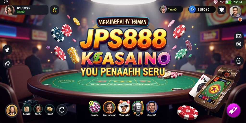 Screenshot JPS888 menampilkan gameplay Kasino yang menarik dan interaktif.