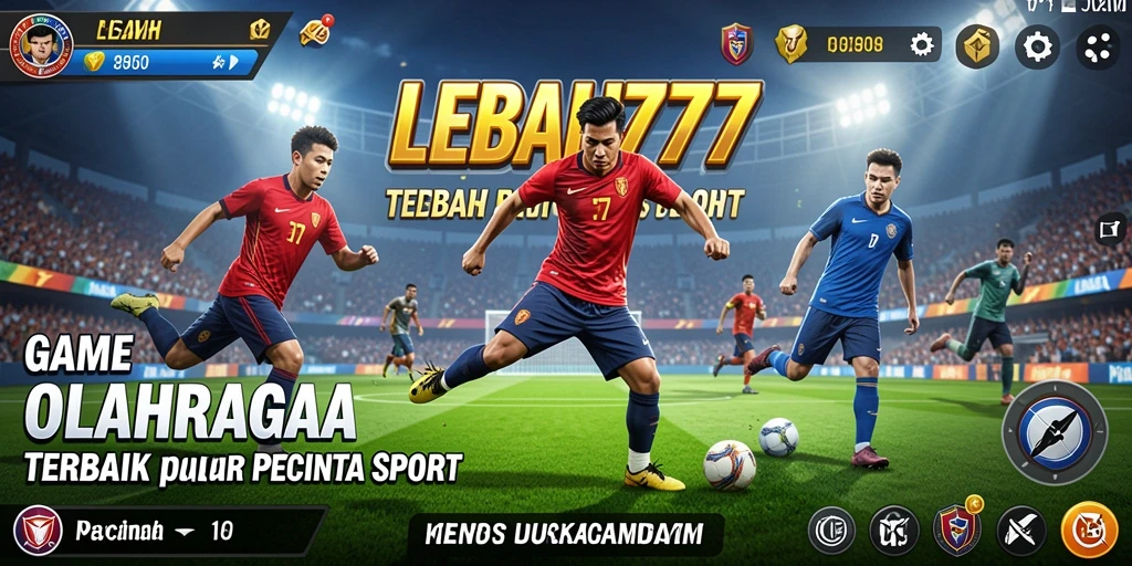 Tampilan gameplay menegangkan di LEBAH777 dengan aksi olahraga yang seru.