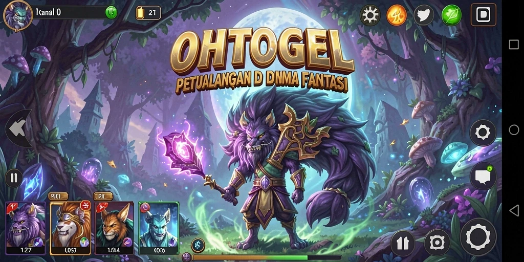 Tampilan gameplay OHTOGEL yang seru dan penuh tantangan.