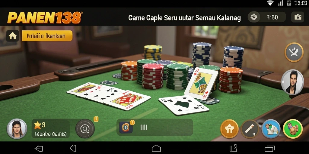 Tampilan gameplay seru dan interaktif dalam PANEN138.