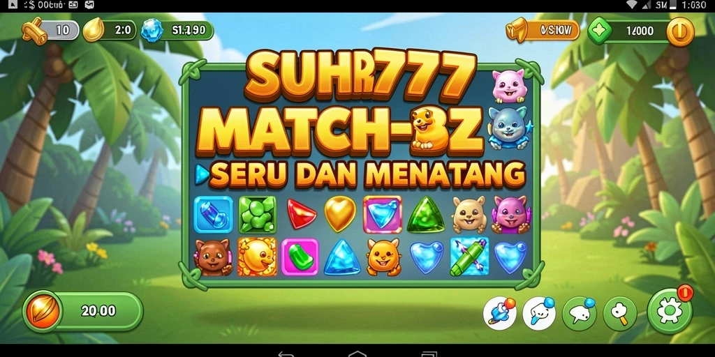 Screenshot dari gameplay seru SUHU777 dalam kategori Match-3.