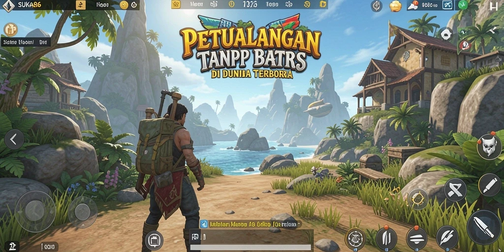 Gameplay SUKA86 yang menakjubkan dalam dunia terbuka.