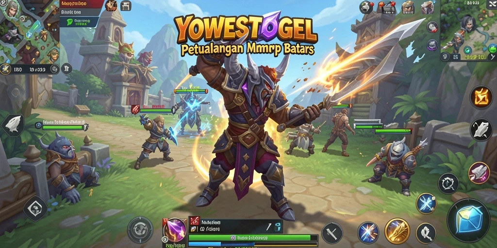 Tampilan gameplay memukau dari YOWESTOGEL di dunia MMORPG.